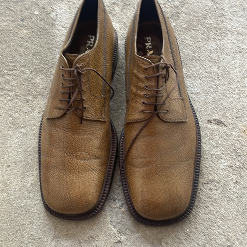 Prada men’s vero cuoio size 10.5